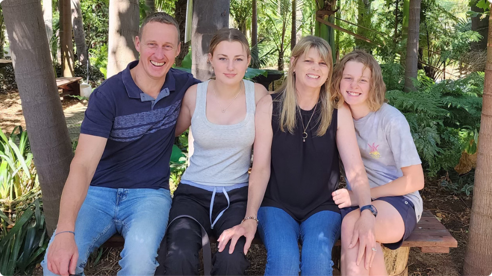 Michael, Tracey and family